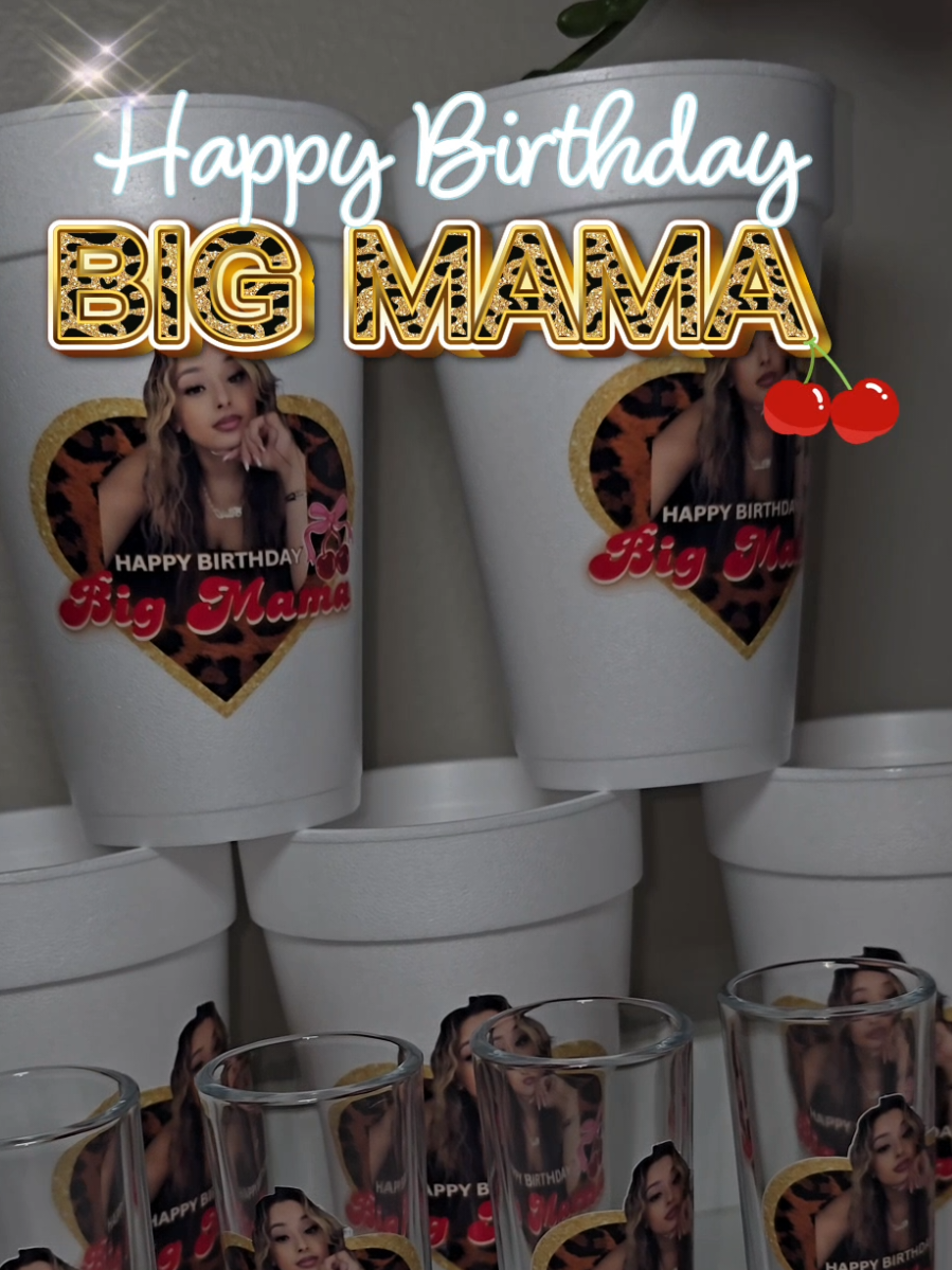 BIG MAMA 🍒  #bigmama #partyfavors #custompartyfavors #cherry 