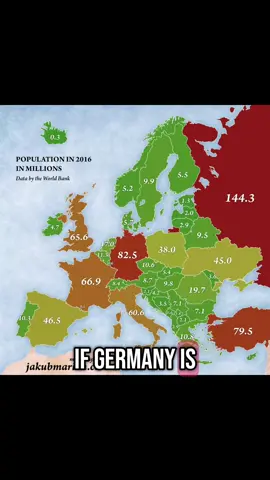 Just asking a simple question about European geography and population density. 🤔 #historymemes #maps #geopolitics #germany #poland