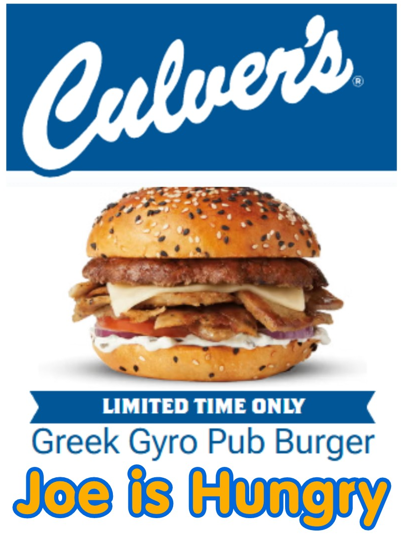 Culver's New Greek Gyro Pub Burger Review * Joe is Hungry #fyo #fyoupage #foryou #foryoupage #foryoupageofficiall #joeishungry #fastfood #fastfoodreview #fastfood #mukbang #whataburger #fyp #fypシ #foryoupage #fypシ゚viral #foryourpagetiktok #foryourpages #culvers