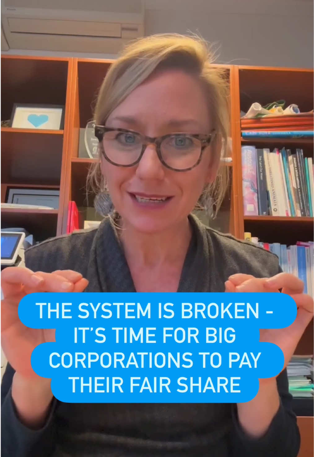 It’s pretty clear the system is broken when 1 in 3 big corporations pay no tax in Australia - something needs to change.