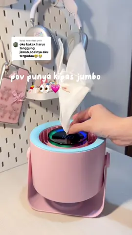 Membalas @ynnn hahahha ayo beli kak 🤏🏻🫵🏻 #minifan #turbofan #kipasmini #kipasmeja #kipasportable 