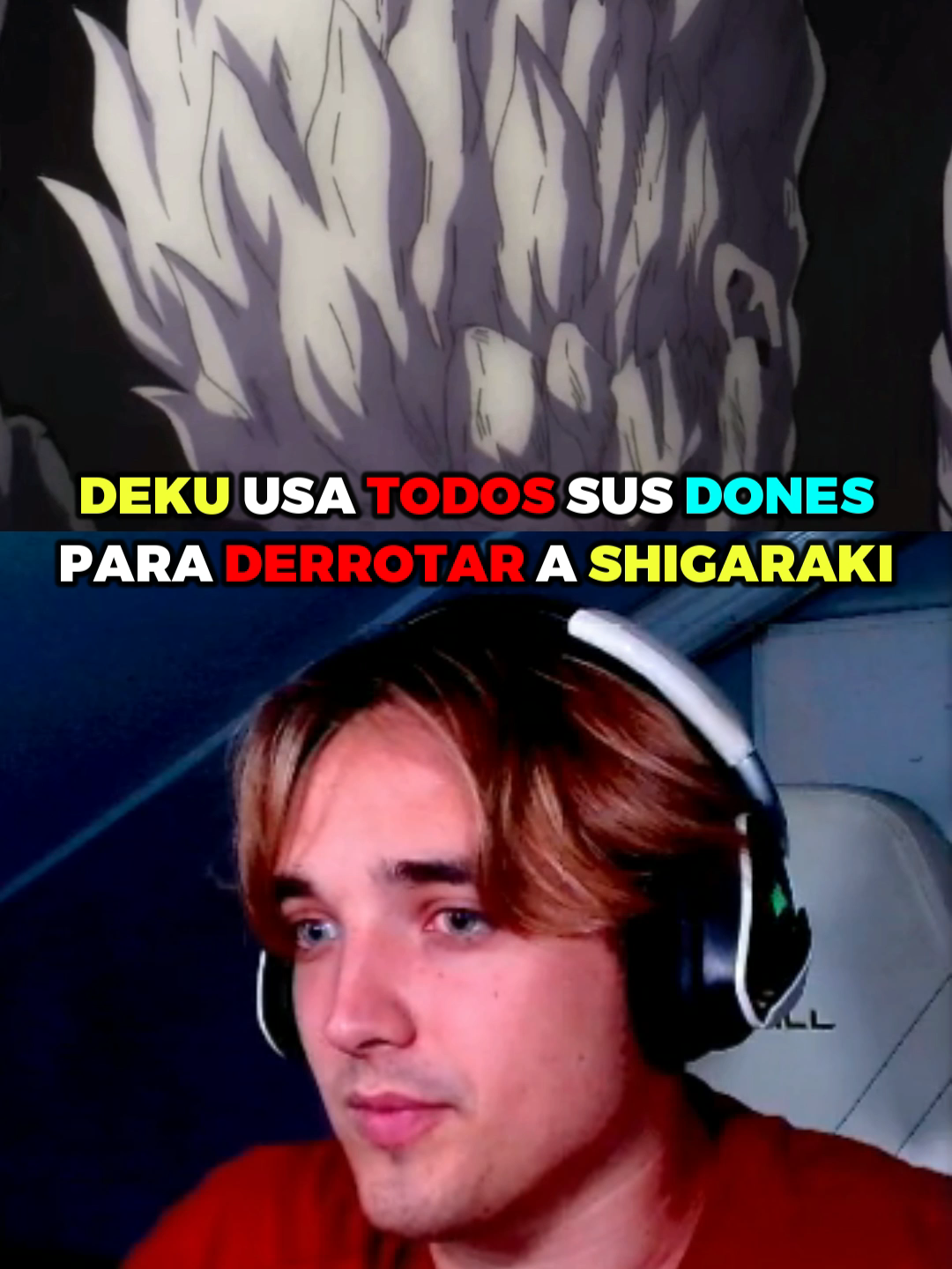 DEKU USA TODOS SUS DONES PARA DERROTAR A SHIGARAKI #ezconde #streamer #reaccion #anime #bokunohero #bakugo #myheroacadamia #todoroki #twitch #deku