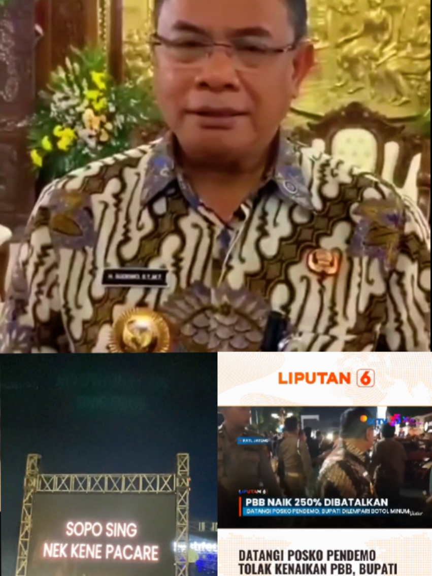 trending viral hari ini,bupati pati gegara pajak 250% #bupati #pati  #trending trending