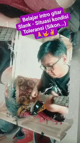 Slank - Sikon Toleransi intro cover...✌️🤘🤟🔥🙏 #cover #music #musiccover #tiktokvideo #tiktok #slank #slanker #slankers #gitarcover 
