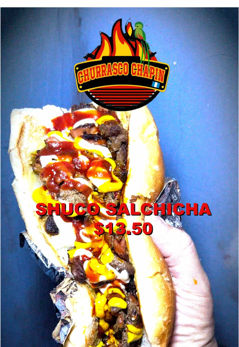 Is it a true #dawg or a sandwich? Doesn’t matter, taking it like a man. #glizzy #hotdog #gloryhole #guatemala
