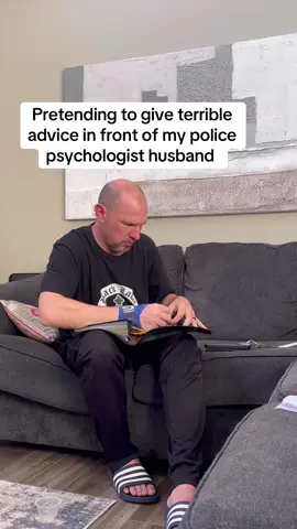 Not the desk job #husbands #husbandtok #advice #badadvice #prank 