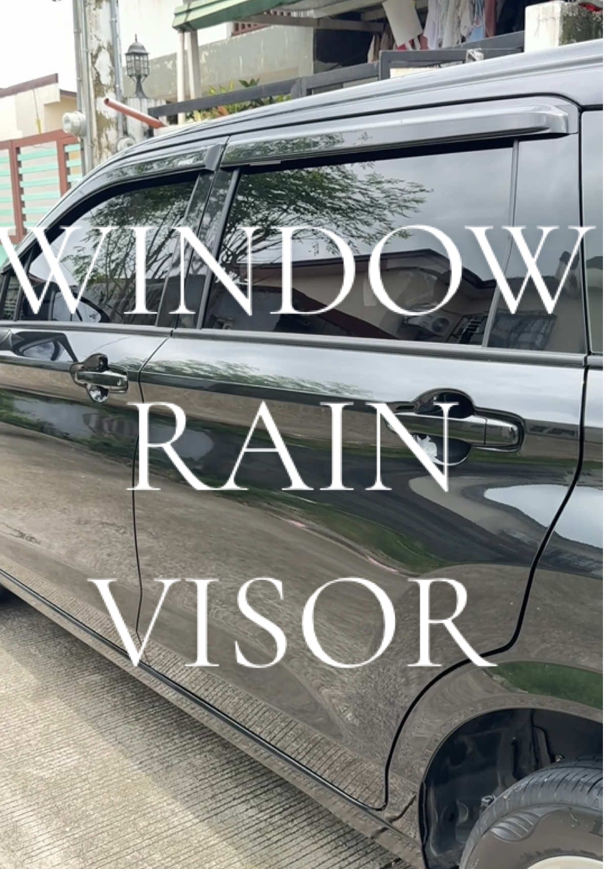 🚗💨 Proteksyon at Estilo Para sa Iyong Sasakyan! Bili Na ng WINDOW VISOR! 🌧️ Umuulan? Walang problema! 🌞 Maaraw? Laban sa init! 💨 Malakas ang hangin? Iwas alikabok! ✅ Pinipigilan ang pagpasok ng ulan kahit nakabukas ang bintana ✅ Binabawasan ang glare mula sa araw ✅ Dagdag-pogi points sa porma ng sasakyan mo ✅ Madaling ikabit – walang hassle! 🔧 High-quality material 🔒 Matibay at long-lasting! 📍Available for all car models! @Toolerlab  #toyotaavanza #windowvisor #caraccessories #caressentials 