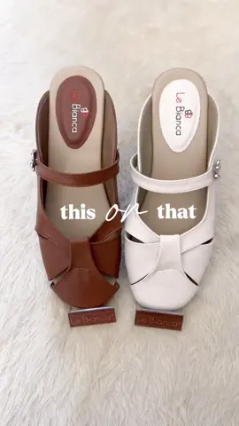 Kamu team ivory atau mokha ni? #LeBianca #Sandalwanita #MelangkahTanpaSesak 