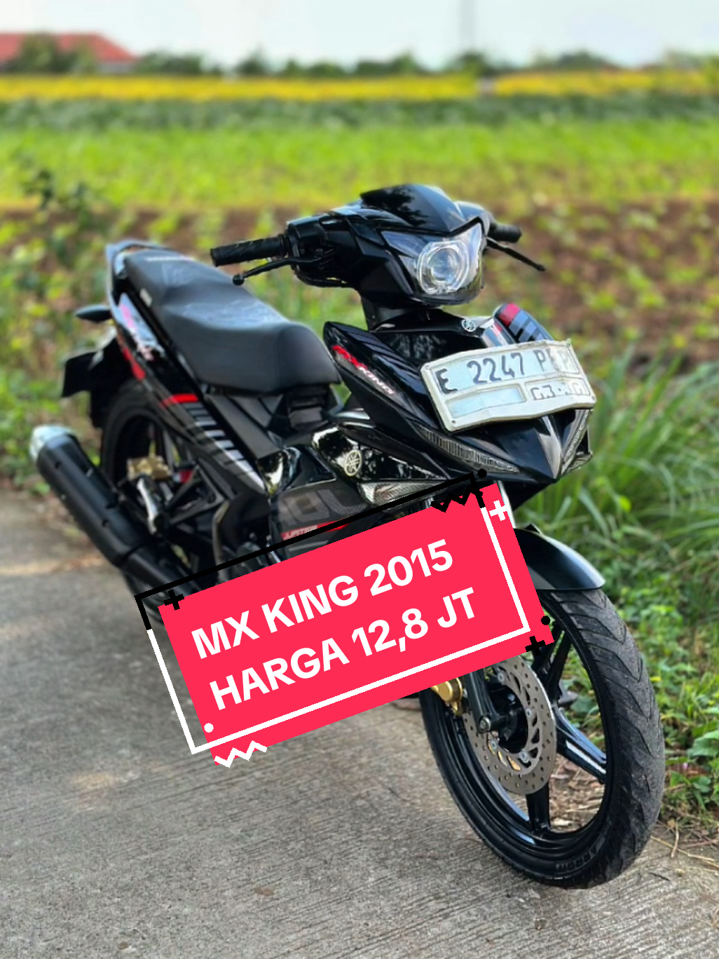 🔥 MX King 2015 Istimewa 🔥 ✅ Surat lengkap, pajak hidup ✅ Mesin halus & responsif ✅ Body rapi & terawat ✅ Kelistrikan normal 💰 Harga: 12,8 Juta (Nego) 📍 Lokasi: Klaten 📞 WA: 0858-6574-8986 📌 Unit siap gas, tinggal pakai! 🚀 #MXKing #MotorBekasKlaten #Mokas #Motorsport #MXKing2015 