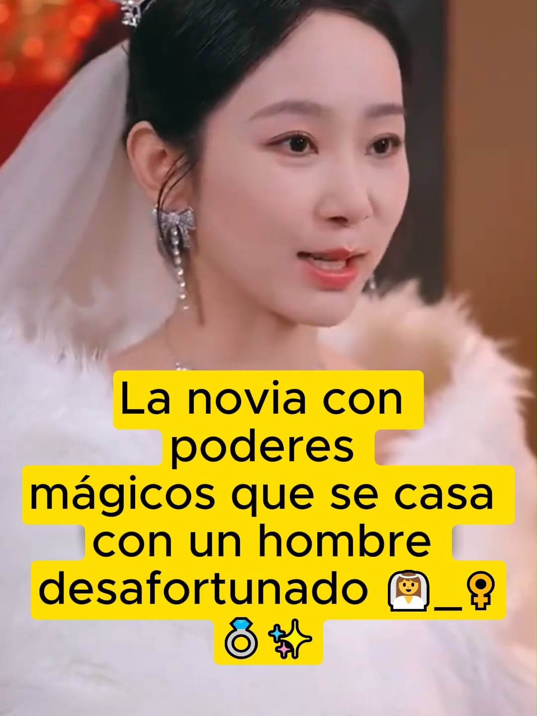 La novia con poderes mágicos que se casa con un hombre desafortunado 👰_♀️💍✨  #dramatiktok #shorts #dramas #cdrama #kdrama #dramachina #viralvideos #foryoupage❤️❤️ #spain #USA #japon #spain🇪🇸 #usa #movie