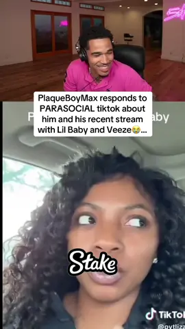 PlaqueBoyMax responds to PARASOCIAL tiktok about him and his recent stream with Lil Baby and Veeze😭… #plaqueboymax #lilbaby #5star 