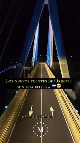 Los nuevos puentes de Oriente son una belleza 🇸🇻🌉 #elsalvador #salvadoreños #nayibbukele #puente #oriente 
