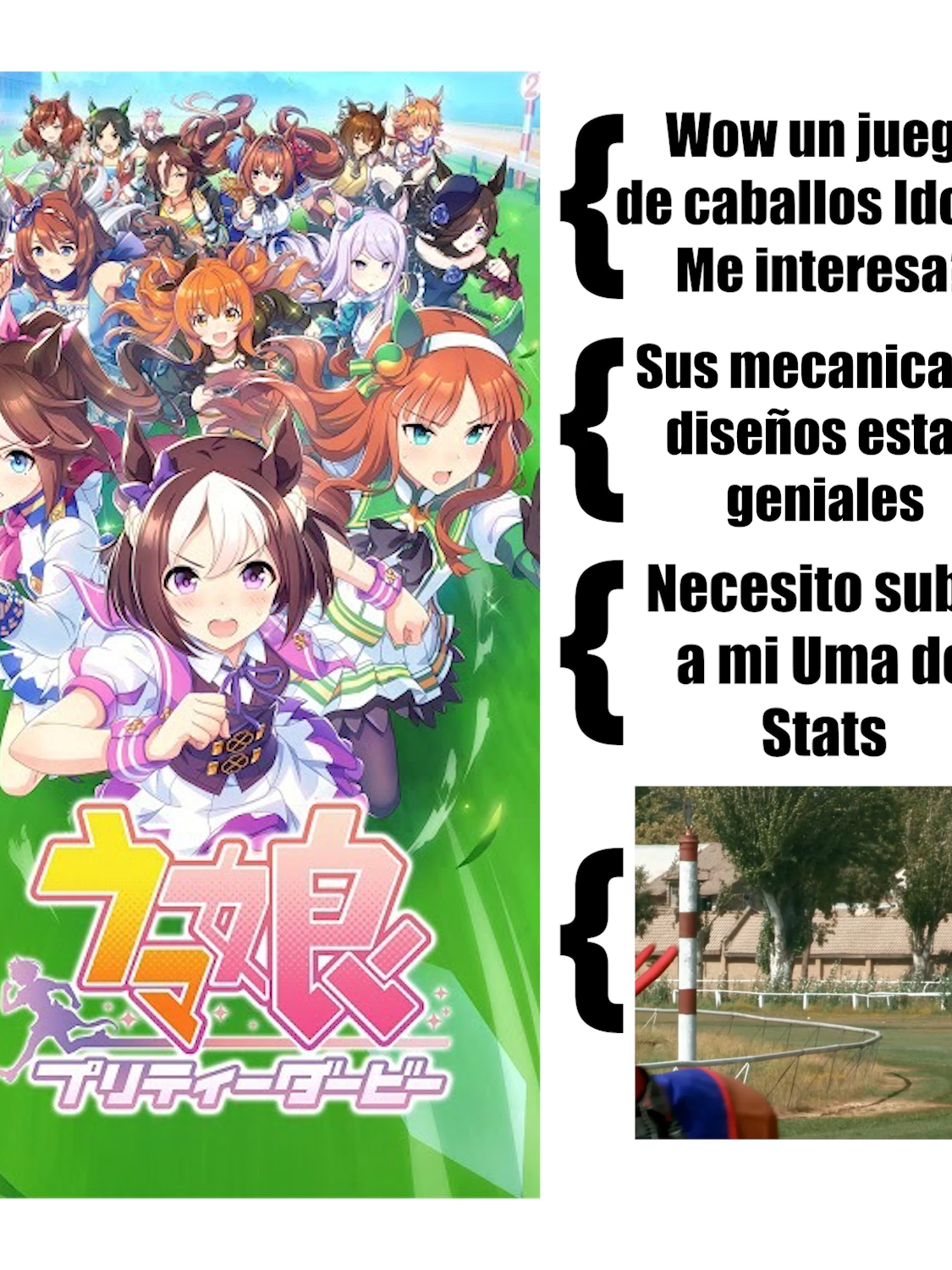 #umamusume #umamusumeprettyderby #prettyderby #umamusumecinderellagray #videojuegos #videogames #memes #memestiktok #memesdaily #anime #31minutos #juancarlosbodoque
