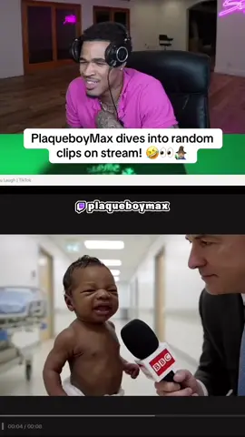 #PlaqueboyMax dives into random clips on stream! 🤣👀🧙🏼‍♂️ 