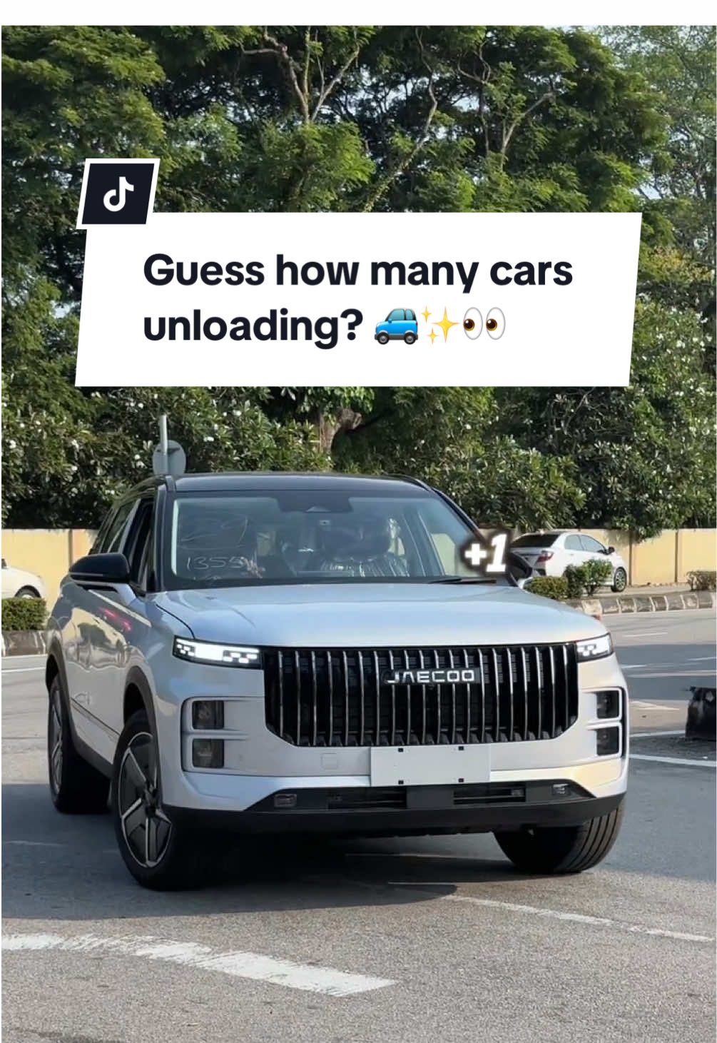 Fresh arrivals! Just unloading…🤩🚙✨ #jaecoo #malaysia #suv #j7 #j7phev 