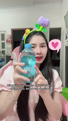 Tẩy trang quốc dân đây mà #garnier #taytrang 