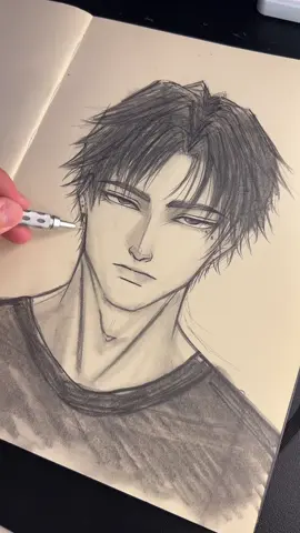 Sketching male character  #manga #mangaart #mangaartist #art #artist      