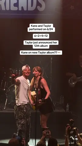 I’m connecting the dots!! someone from team #taylorswift please let this happen 🥹 #kanebrown #thelifeofashowgirl 