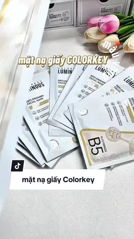 💛 Mặt nạ vàng Colokey – cấp ẩm, làm sáng, căng mịn chỉ sau 15 phút ✨#muacungquyen #matnagiay #colorkey #làmdep #xuhuong 