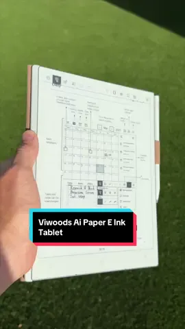 This Viwoods AiPaper lets you read outdoors in sunlight with its e ink display. Enjoy 10% off with c0de KL10 on your order!  ✅ 100-Day Free Trial · Free Shipping · Free Returns 🛒 Shop here: bitly. informanagement.com/trutech 🚚 Fast shipping from US/DE/UK local warehouse Amaz0n Purchase Link: linktr .ee/Viwoods.Amazon Enjoy Amaz0n's quick shipping and reliable after-sales service 🔗 in blo #viwoods #aipaper #eink #tablet #viwoodspartner