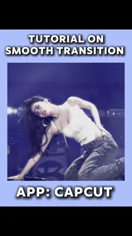 Smooth transition Tutorial on Capcut 🖤 #capcut_edit #capcuttutorial #capcutpioneer ##CapCut 
