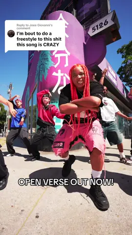 Replying to @Joee Giovanni Open Verse Out now 😤🤝🏾 