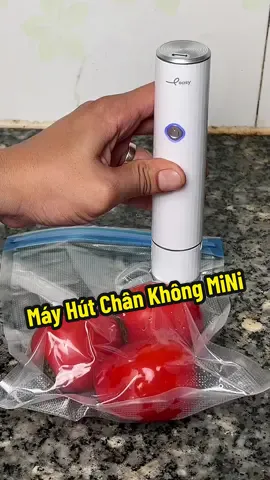 Máy Hút Chân Không Thực Phẩm Mini. #quanmecafe #mayhutthucpham #mayhutchankhong #mayhutchankhongthucpham #giadung 