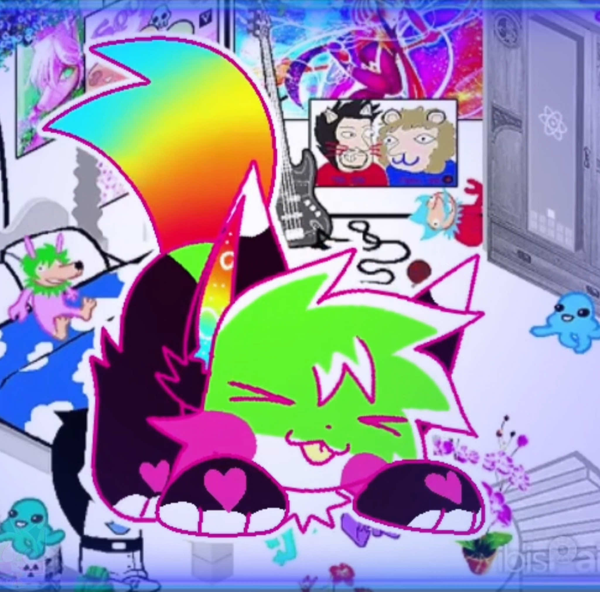 me when i shake it everywhere in the universe #animation #furry #art #sparklefur #oc 