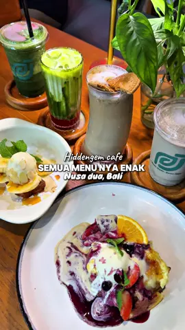 Cafe aesthetic di Nusa Dua yg menunya enak enak semua, wajib masuk bucket list kamu kalo ke Bali !! 📍@Honey and Bread Cafe Bali  Jl Bypass Ngurah Rai No KM 25 , Benoa Nusa Dua ⏰ 08.00 - 23.00 wita #Cafe #aesthetic #bali #nusadua #benoa #rekomendasi #aPlaceToGo #kuliner #spotnongki #food 