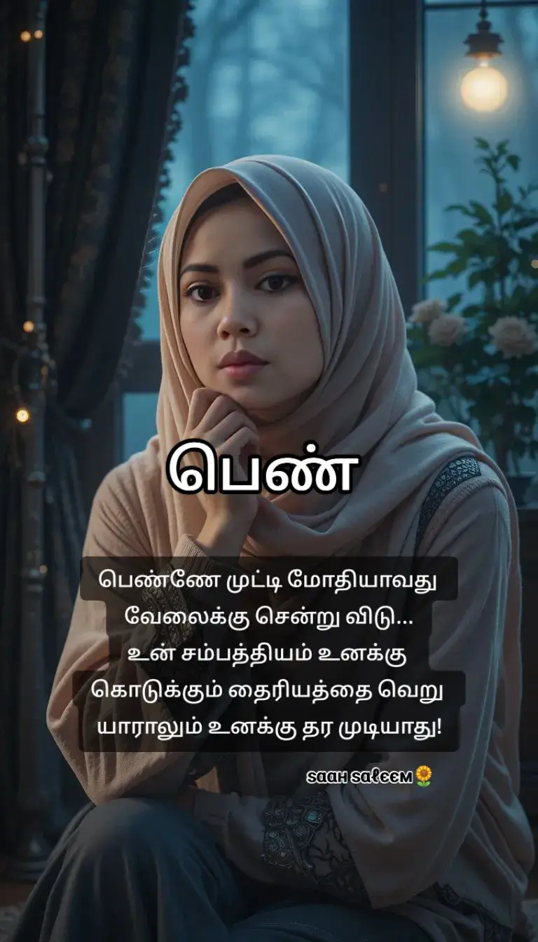 இவ்வலகில் அகச் சிறந்த சக்தி என்னால் முடியும் என்ற தன் மீது வைக்கப்படும் தன்னம்பிக்கை தான்...