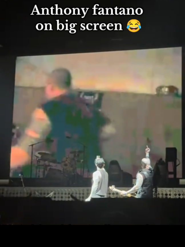 Ronnie Radke trolling people is so funny 😂 Anthony fantano on big screen in Dallas  cred:morganjordan93 #fallinginreverse #fallinginreversefan #ronnieradke #ronnieradkeedit #ronnieradkefans 