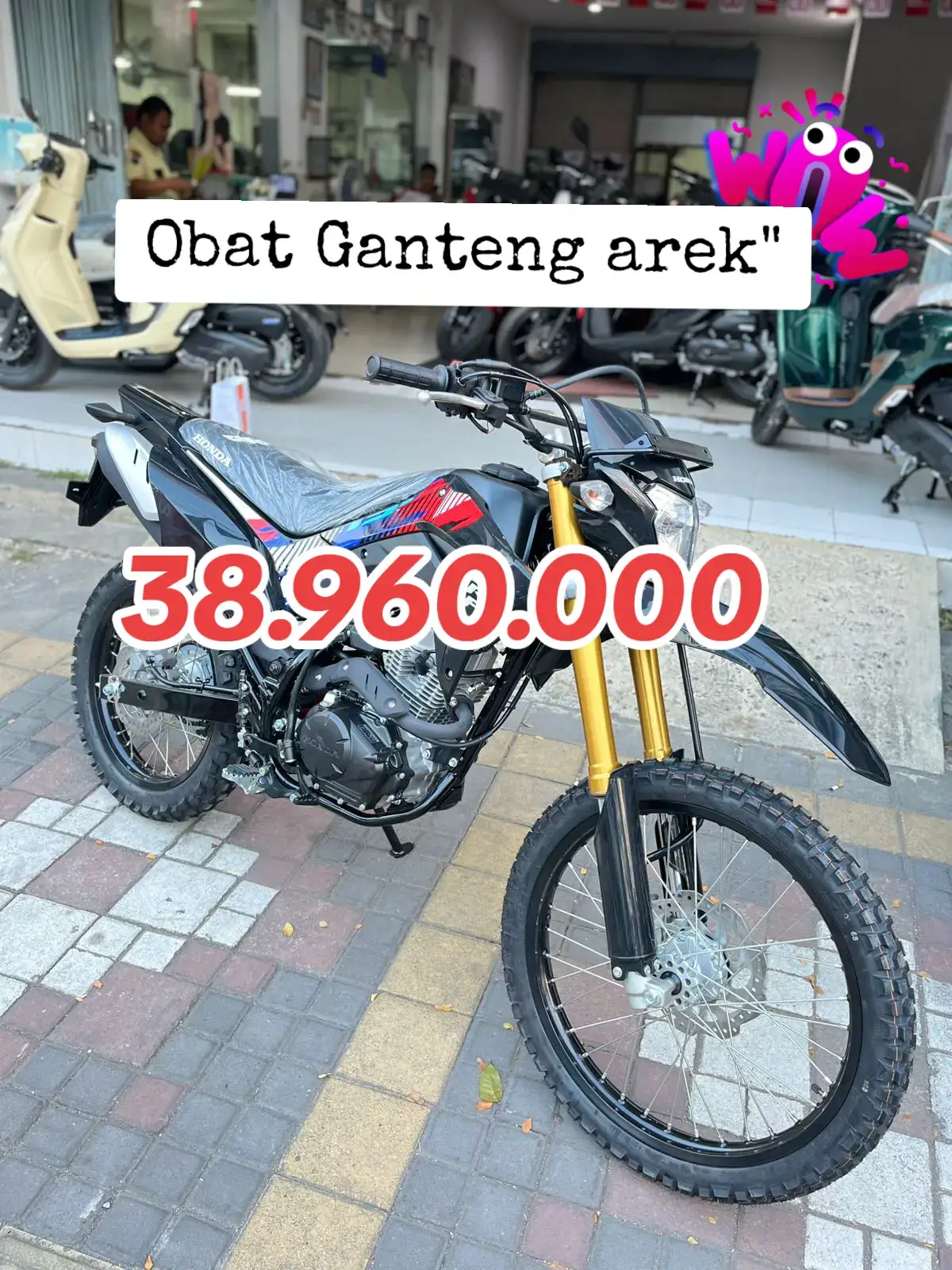 CASH NEGO❗ CREDIT dp 4 jt #hondacrf #crf150l #fypシ゚ #fyp #sukoharjo24jam 