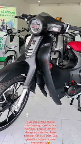 Cup 50cc khóa thông minh chống trộm, tìm xe hiện đại - Espero Detech đẳng cấp châu âu phiên bản giới hạn cực chất. Giá giảm hè chỉ còn 1x triệu nhé khách iu😍#xuhướng #xuhuong2025 #viral #espero #detech #xe50cc #cub50cc #sirius50cc #tayga50cc #exciter50 #velia50cc #tuyphongbìnhthuận❤️ #86binhthuan #phanricua #phanrithanh #lienhuong #bacbinh86 #chicong 
