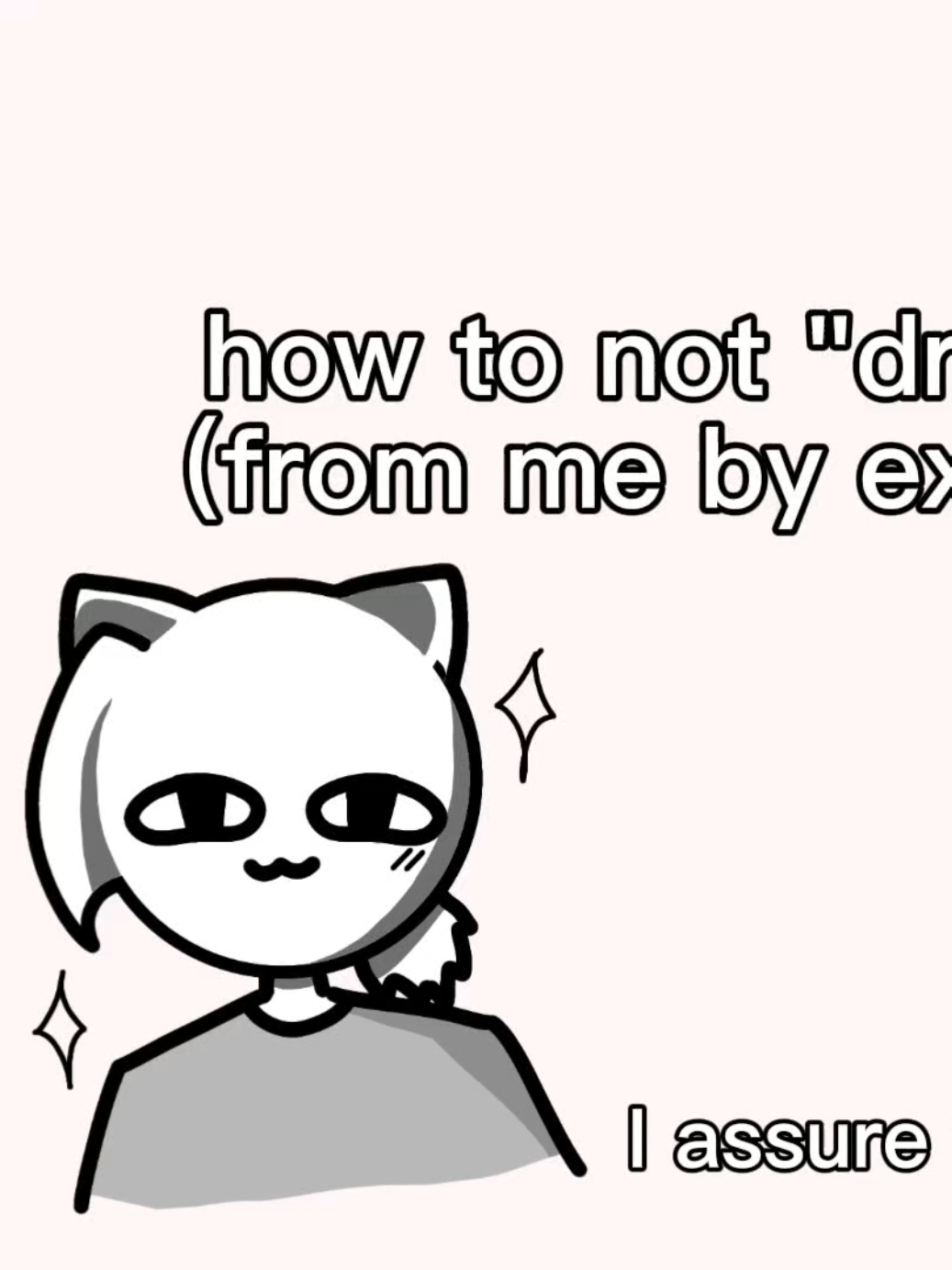 how to not dry text - by me🫡 #fyp #sketch #silly #howtonot #drytext 