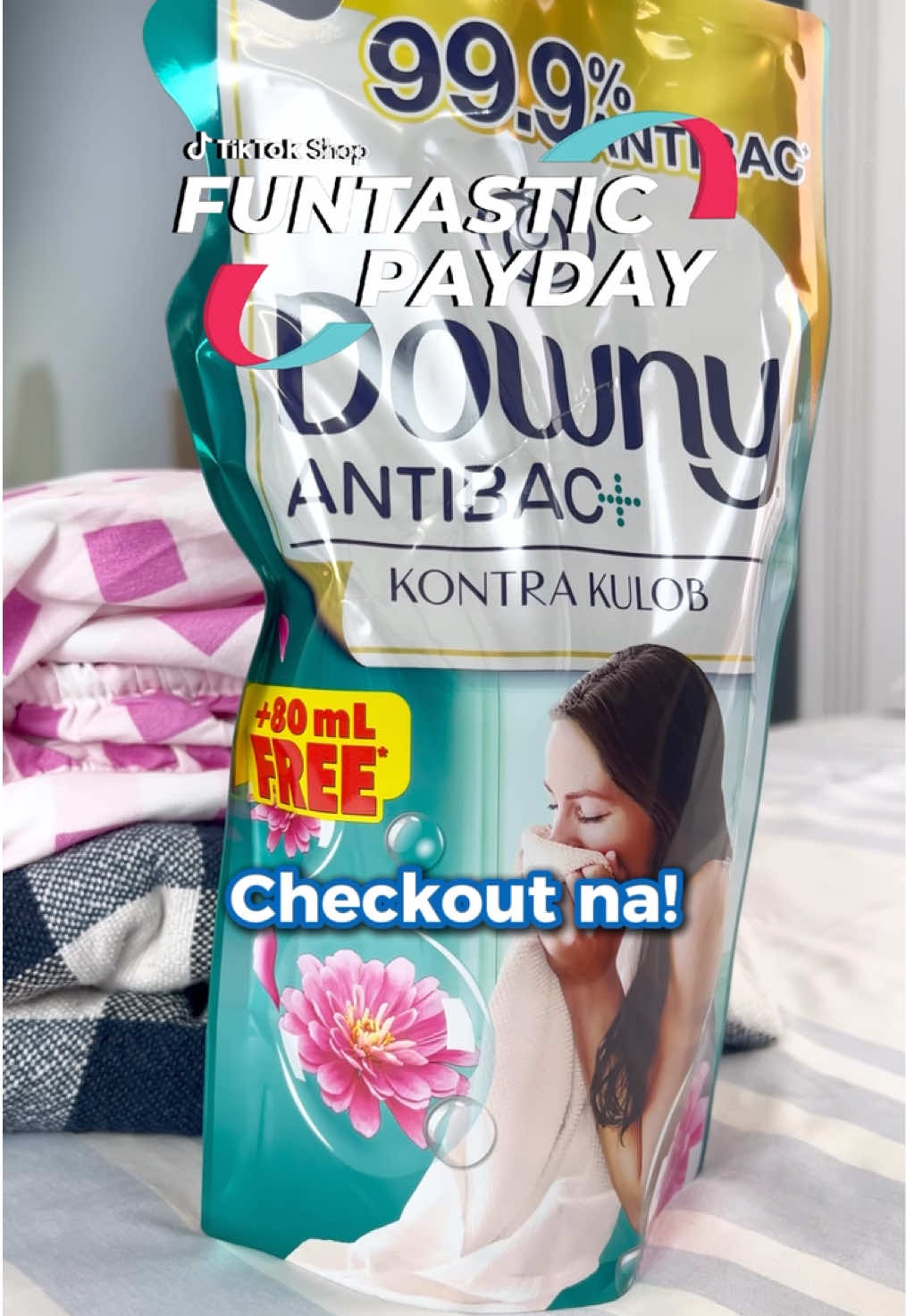 No amoy kulob kahit tag-ulan with DOWNY ANTIBAC KONTRA KULOB!🌸 Get this with up to 22% OFF this PAYDAY SALE! 🛒 #pghome #pghomecareofficial #payday #downyantibac #kontrakulob 
