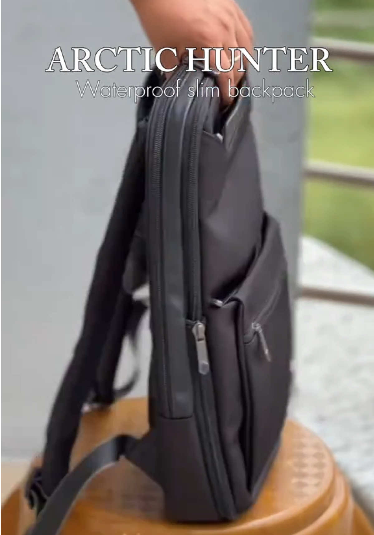 Arctic Hunter Slim backpack Recommedation 😎 #arctichunterphofficial #backpack #fyp #fyp 