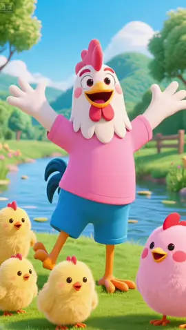 Gà trống nhảy #kids #cartoonforkids #nhacthieunhi #hoathinhchobe #kidscartoon 