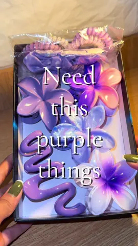 purple is cominggg! #purple #cute #hairclip #hairclamp #hairclaw 