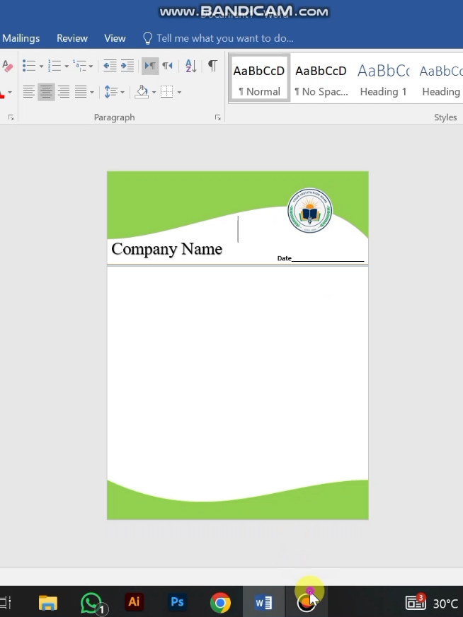 Pade Design in MS Word Like this #goviralgo #graphicdesign #cs #msword #msoffice 