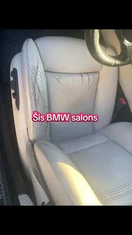 Ādas restaurācija!  #bmwlife #detailing #leatherwork #autoditeilings #auto #cars #latvia #ādasapdare #tiktoklatvija #pārvērtības #ādasremonts #ādassalons #restauracija #autoādasatjaunošana 