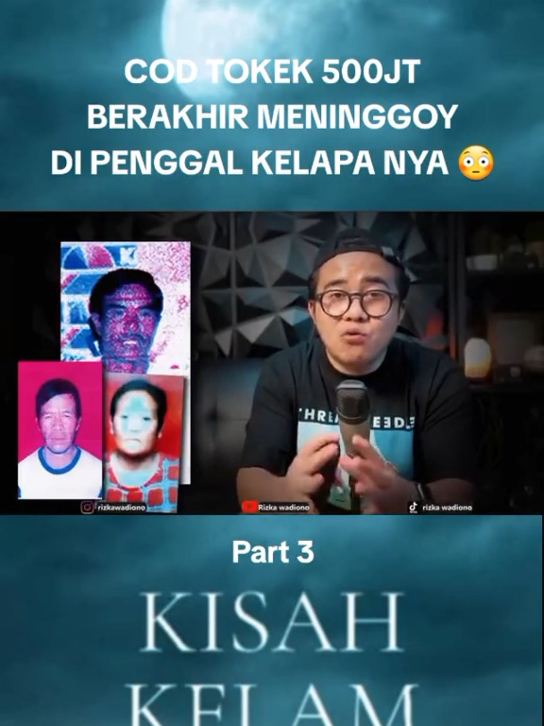 Part 3 COD TOKEK 500JT BERAKHIR MENINGGOY DI PENGGAL KELAPA NYA 😳 #kisahnyata #kisahkelam #rizkawadiono #fyp #fypviralシ 