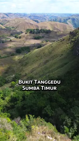 Sebelum ke air terjun Tanggedu, aku sarankan kalian main ke bukit Tanggedu yang pemandangannya indah juga. Di depan mata terpampang perbukitan sepanjang mata memandang dan juga ada perkebunan warga. Bukit ini terletak di pertengahan antara sabana Puru Kambera dan Air terjun Tanggedu. Disini juga tempat yang bagus untuk menikmati sunset.