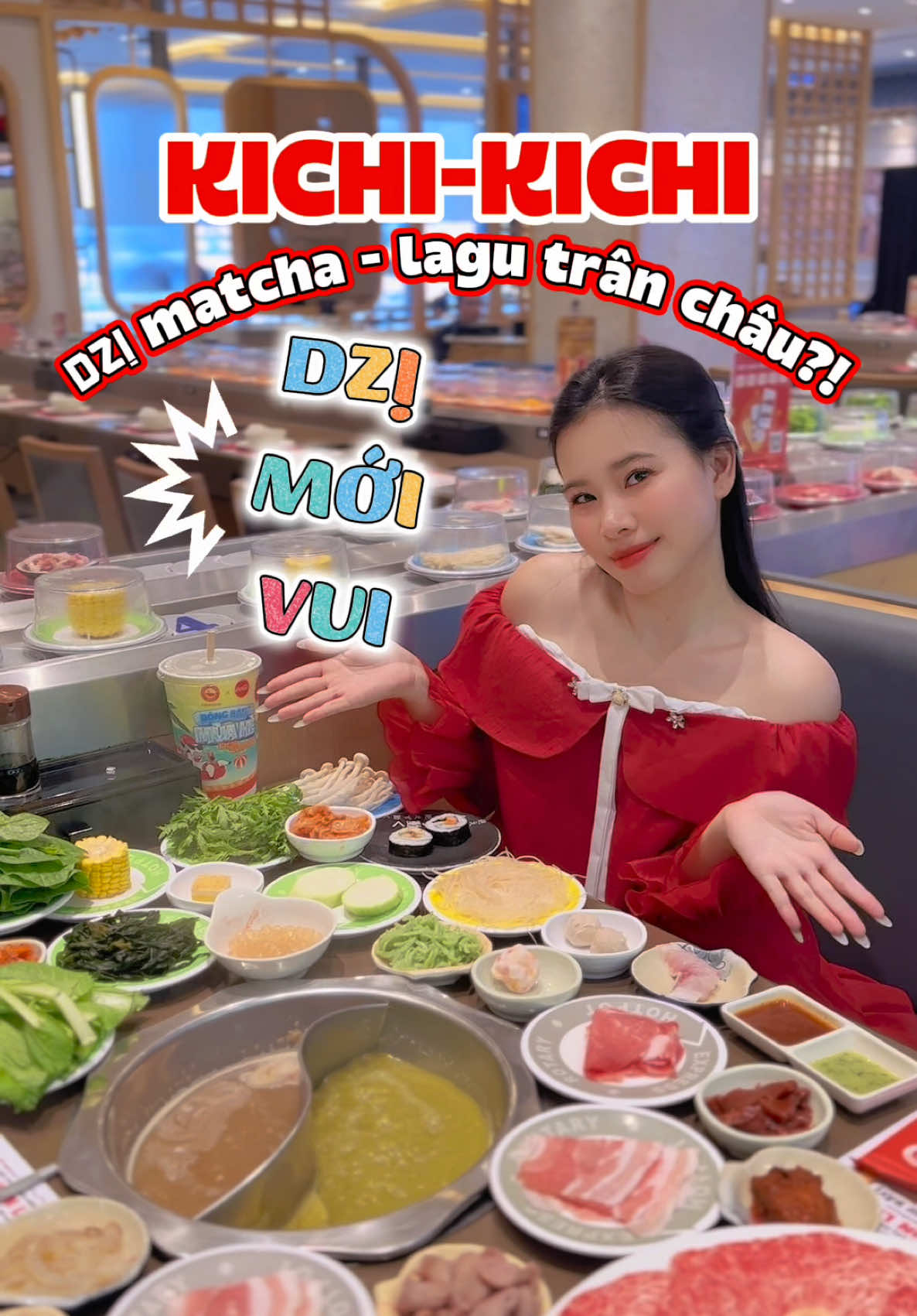 Kichi-Kichi tung 2 Dzị lẩu mới Matcha & Lagu trân châu các bạn có dám thử??!! #kichikichi #dzimoivui #GOBacLieu  #baclieudidau #baclieu 