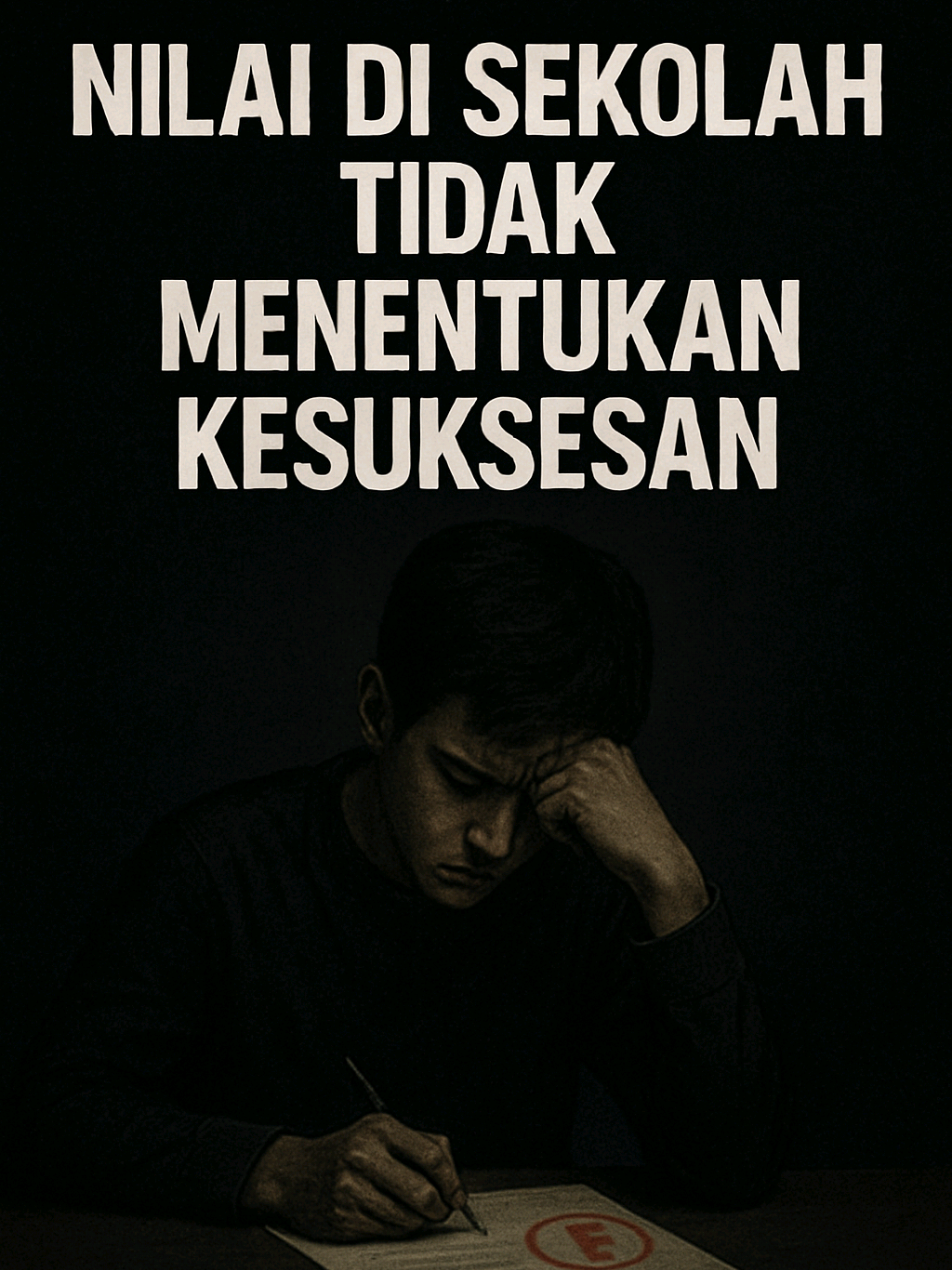 Nilai bagus disekolah tidak menentukan kesuksesan! #mindset #sukses #sekolah #fyppppppppppppppppppppppp 
