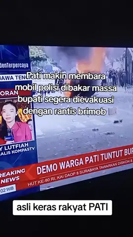 #demo Pati 13 Agustus hari ini#perlawanan rakyat pada pemerintahan #bupati Pati dievakuasi#fypviraltiktok🖤シ゚☆♡ #fypシ゚ 