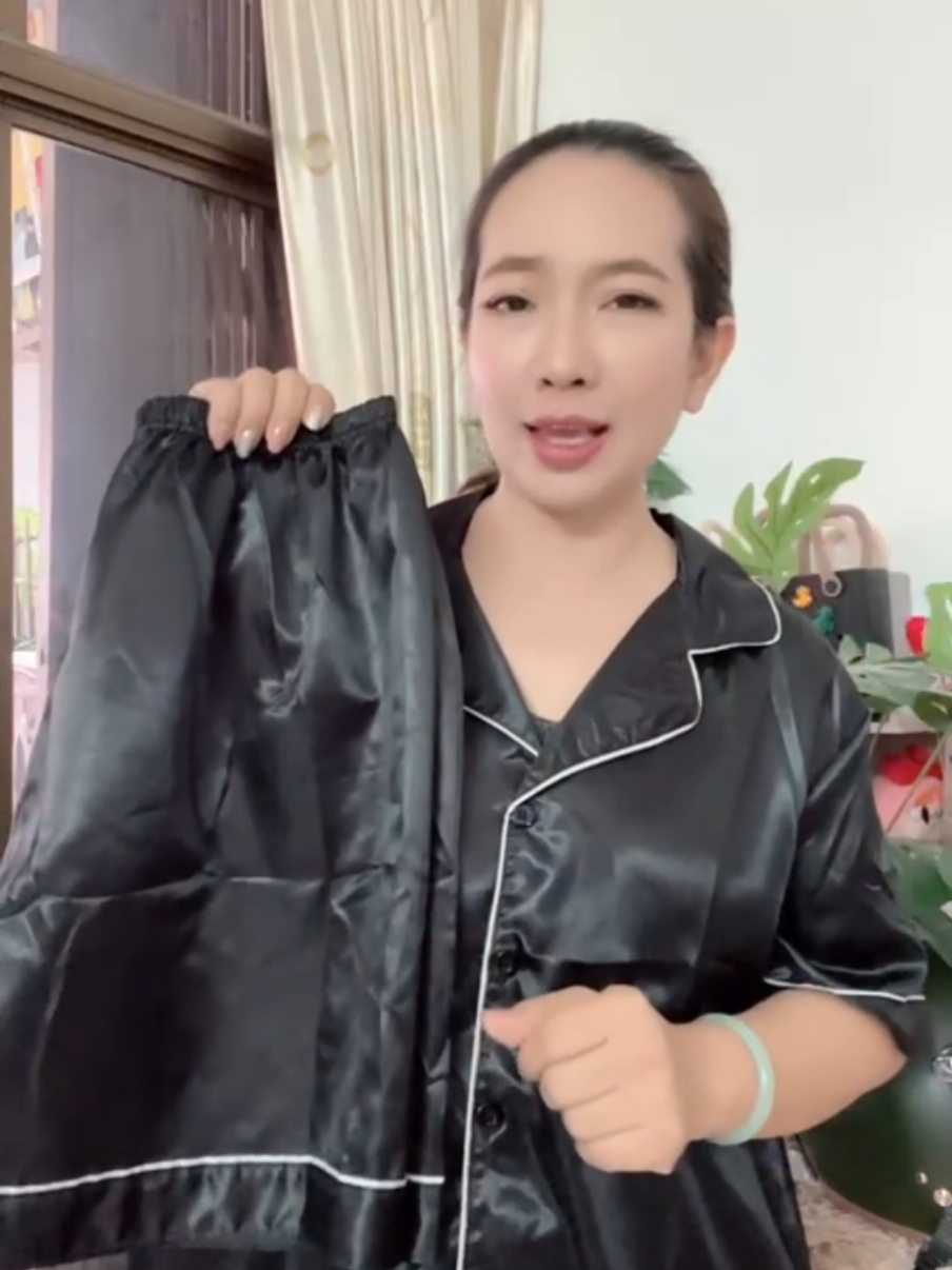 #ชุดนอน #ชุดนอนผ้าซาติน #ราคาถูก #ของดีบอกต่อ 