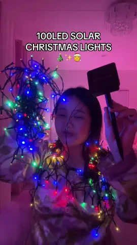 SOLAR CHRISTMAS LIGHTS #solarchristmaslights 