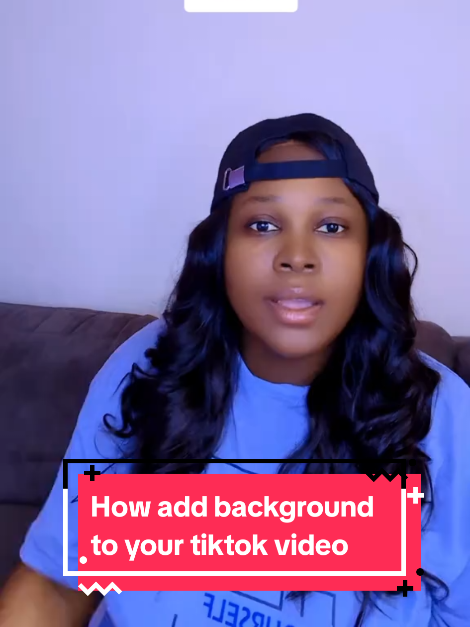 How to add background to a video#creatorsearchinsights #videobackground #editinghacks #tiktoktips #contentcreation 