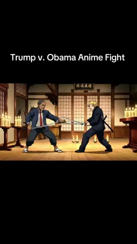 “Trump versus Obama Anime Fight”— I made this using Veo-2 and ChatGPT It’s insane how far AI has come #AI #veo3 #fyp #foryou #chatgpt