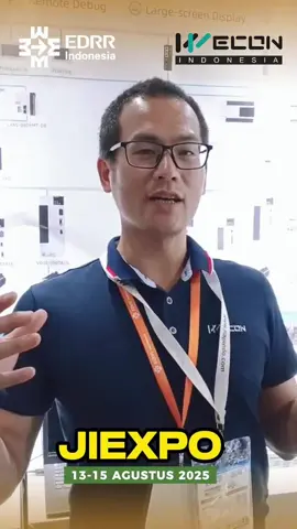 Sahabat Wecon Indonesia yuk kunjungi booth Wecon di JIExpo Kemayoran Hall A3 Booth 014. 13-15 Agustus 2025.  #weconindonesia #automationexhibition #exhibition #jiexpo #otomasiindustri 